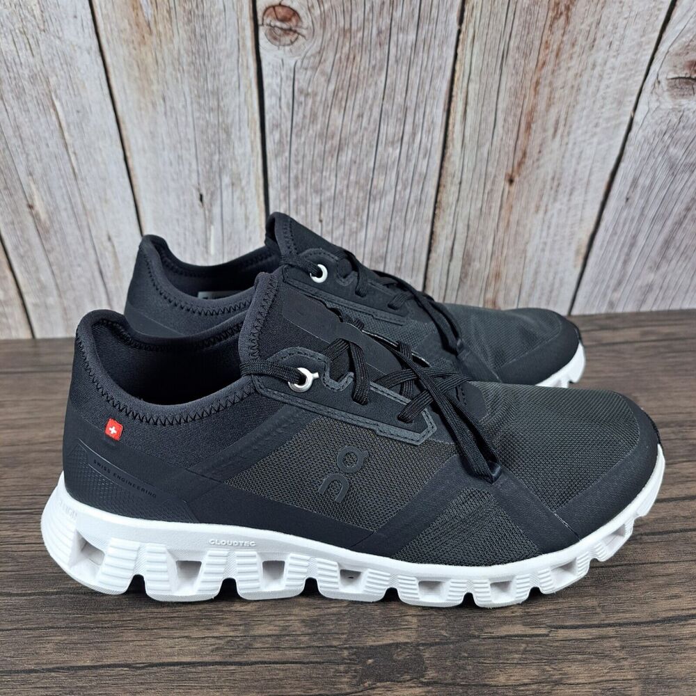 On Cloud X3 AD Running Shoes Women's Sz 7.5 Black White (VGC) - Picture 3 of 9